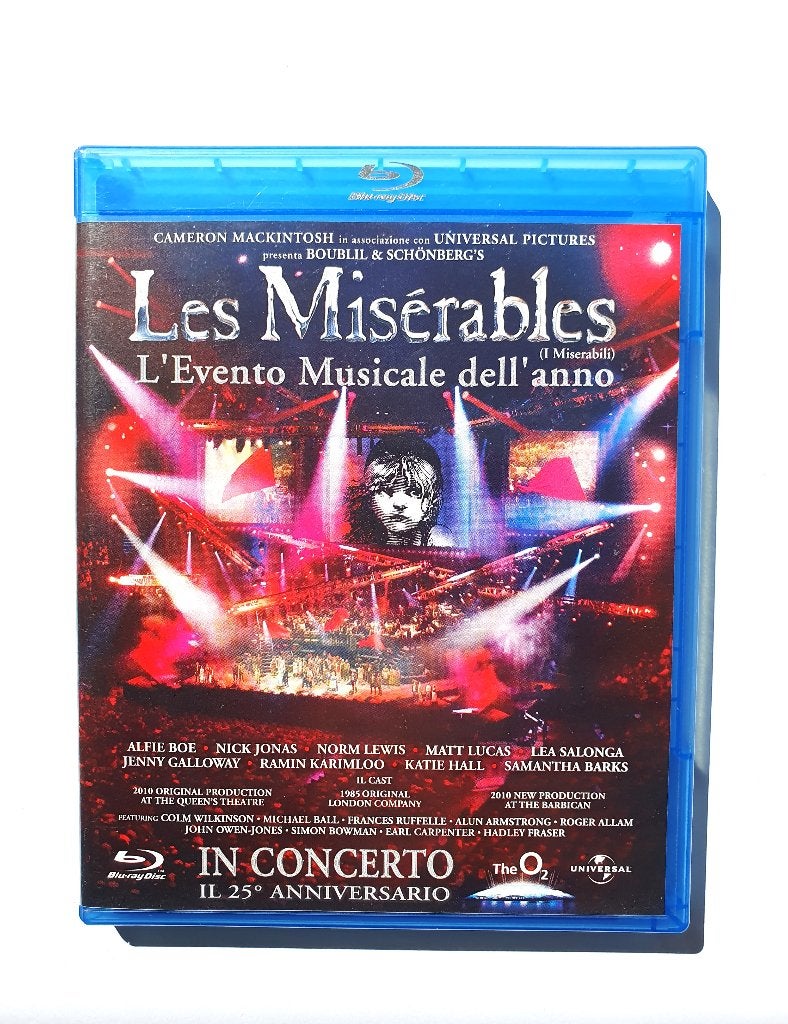 Les Misérables - 25th Anniversary in Concert, Cd's en Dvd's, Blu-ray, Ophalen of Verzenden, Zo goed als nieuw, Muziek en Concerten