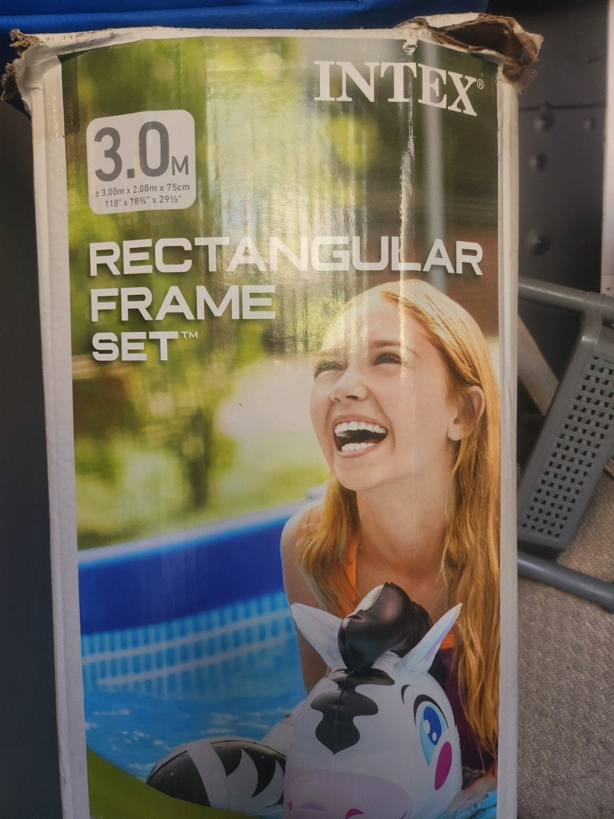 Groot Intex Zwembad 3x2m met Pomp - Direct Zwemplezier!, Ophalen