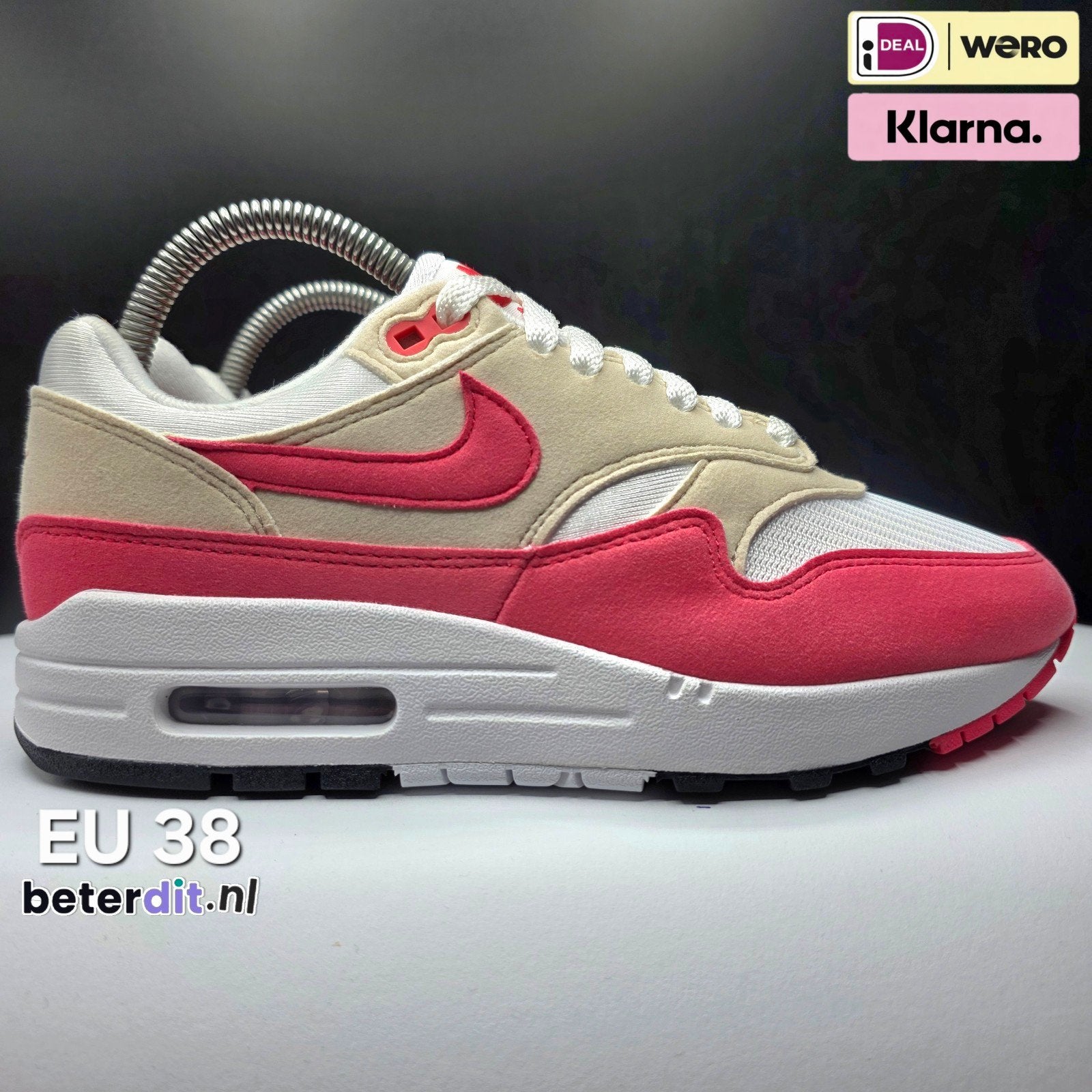 Nike Air Max 1 'Aster Pink' Maat: 38, Ophalen of Verzenden, Nike, Nike, Nike air max