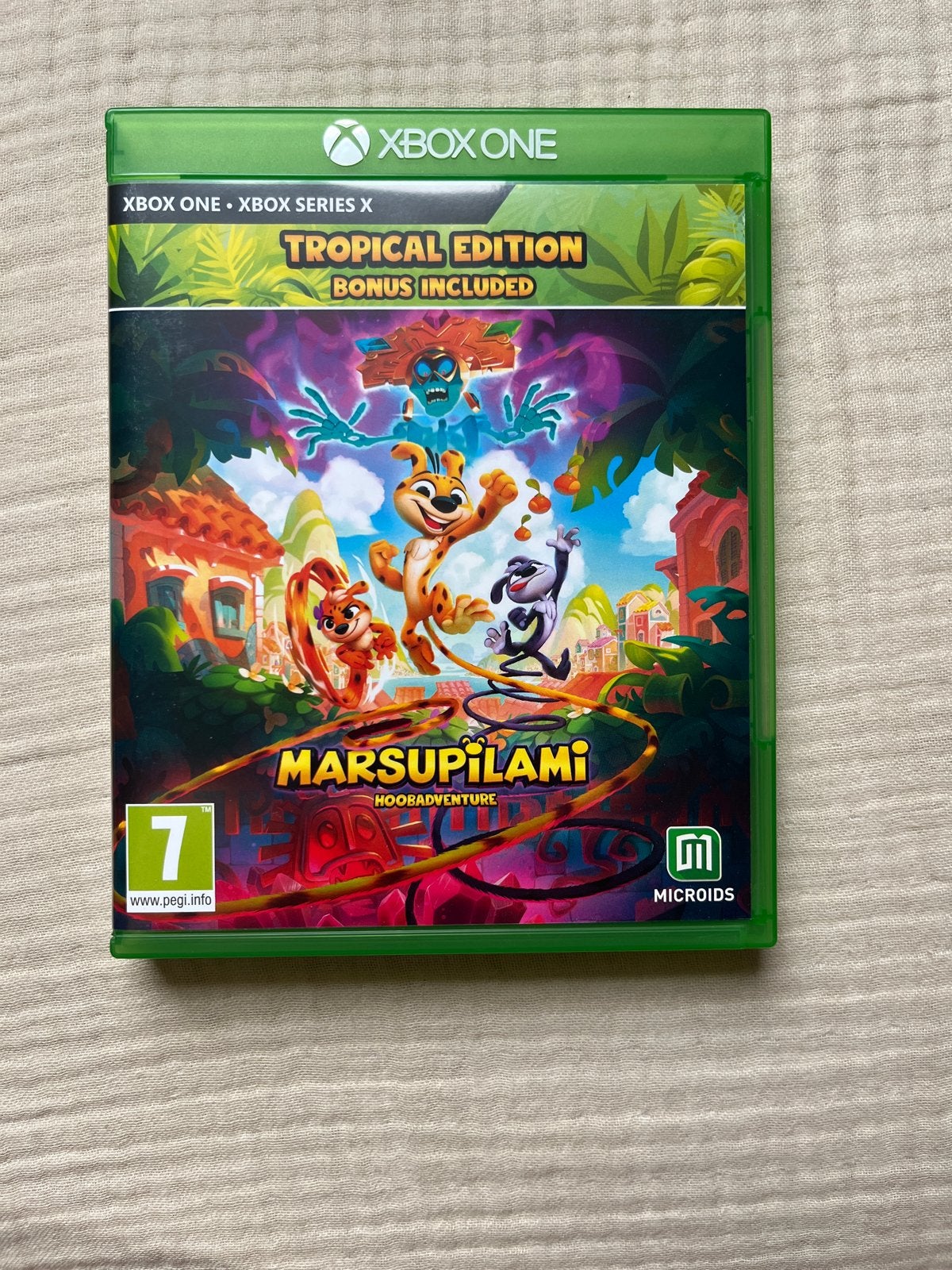 Marsupilami Hoobadventure Tropical Edition Xbox One/Series X, Spelcomputers en Games, Ophalen of Verzenden, Zo goed als nieuw