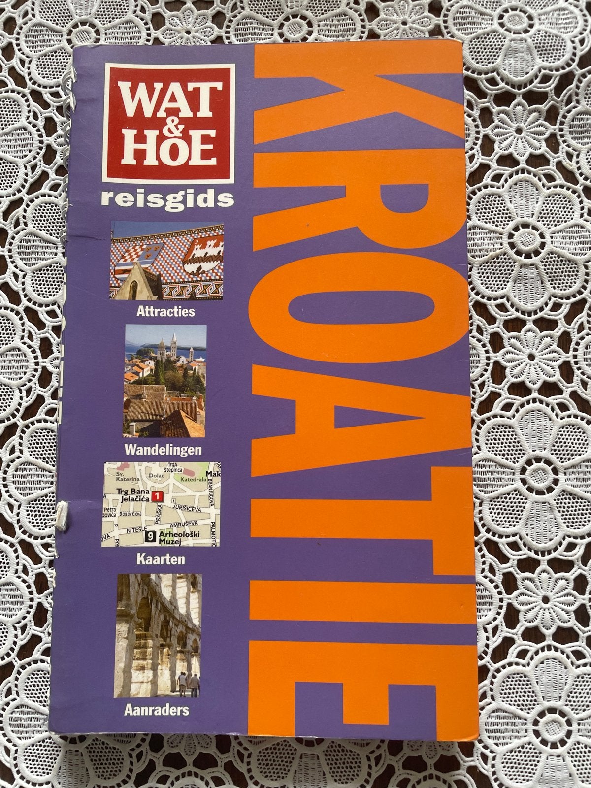 Wat & Hoe Reisgids Kroatië - Ontdek de Balkan, Europa, Ophalen of Verzenden, Reisgids of -boek, Gelezen