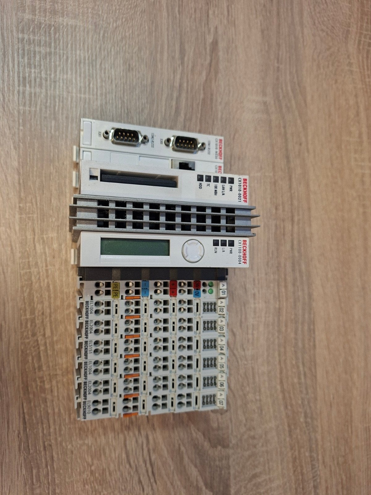 Beckhoff CX1010-0021 Embedded PC met EL-serie modules, Hobby en Vrije tijd, Ophalen of Verzenden