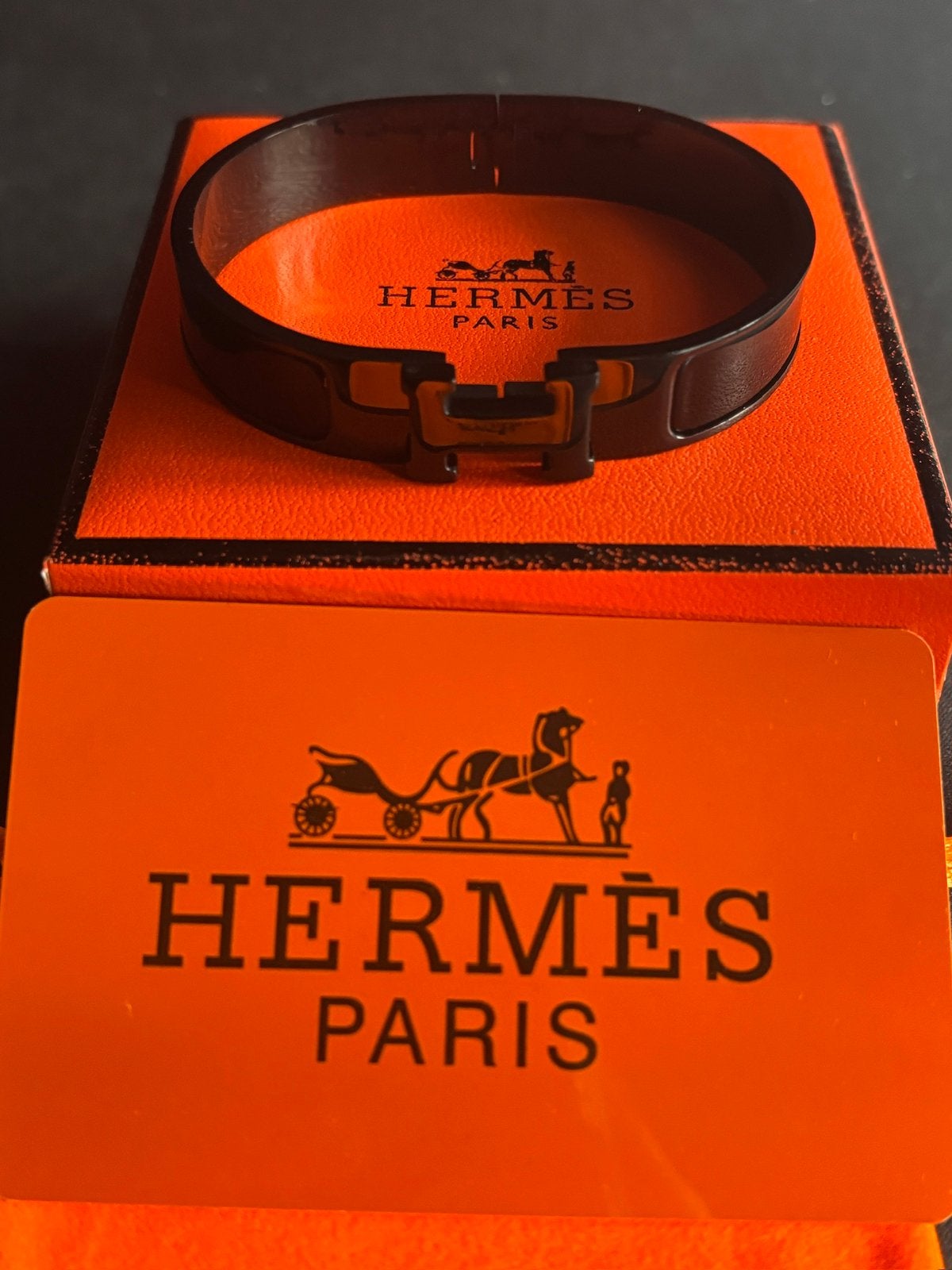 Hermes Armband, Sieraden, Tassen en Uiterlijk, Armbanden, Ophalen of Verzenden, Nieuw, Zwart, Overige materialen