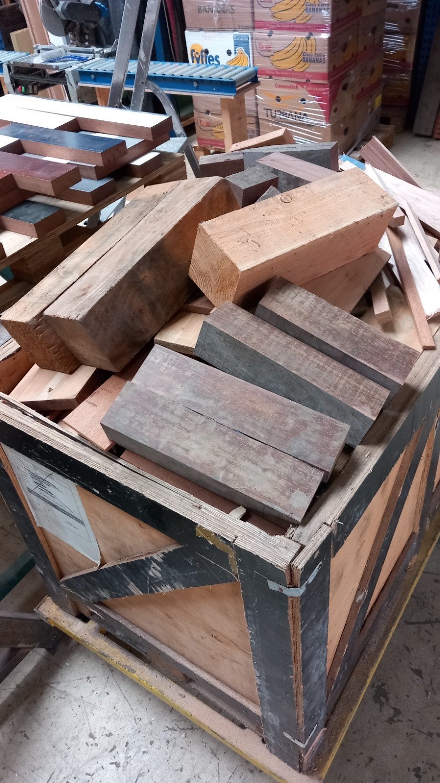 Haardhout per doos - Diverse houtsoorten, Tuin en Terras, Ophalen of Verzenden, Overige houtsoorten, Blokken