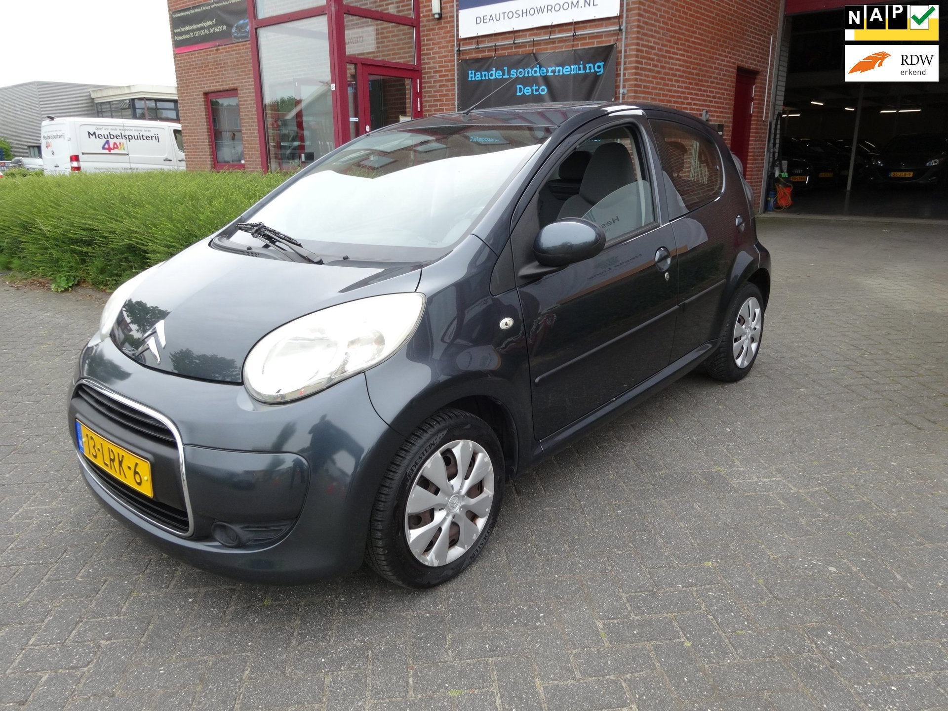 Citroen C1 1.0-12V Ambiance/Airco/Boekjes/Schuif kanteldak, Voorwielaandrijving, Stof, Gebruikt, 4 stoelen