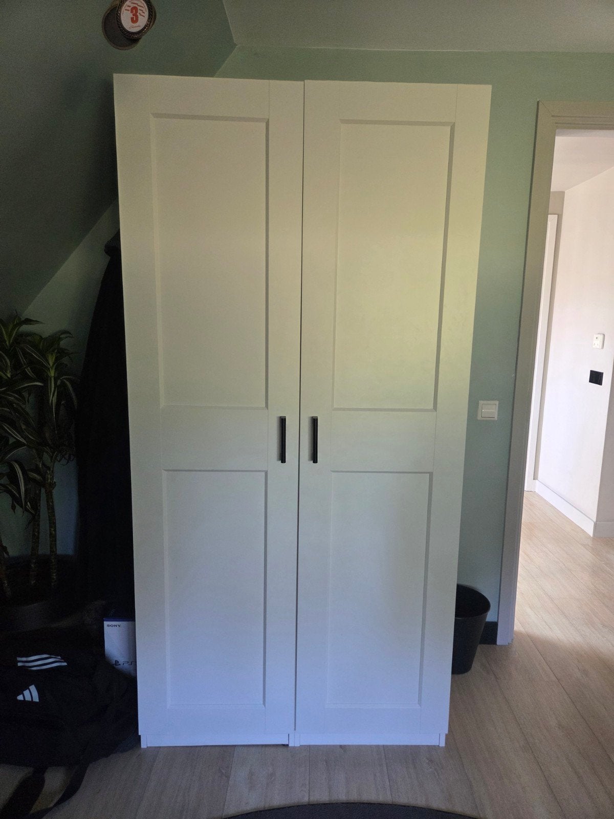 Ikea Pax kledingkast met lades en planken, Ophalen