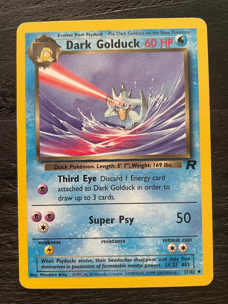 Dark Golduck #37, Ophalen of Verzenden, Zo goed als nieuw, Losse kaart