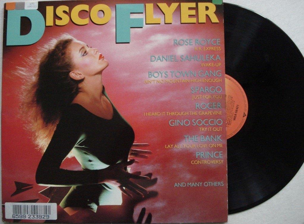 Disco Flyer, Gebruikt, 1980 - 1989, Ophalen of Verzenden, 12 inch