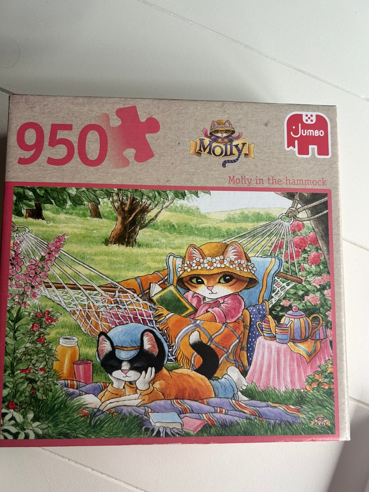 Puzsel van Molly 950 stukjes, Ophalen, 500 t/m 1500 stukjes, Zo goed als nieuw