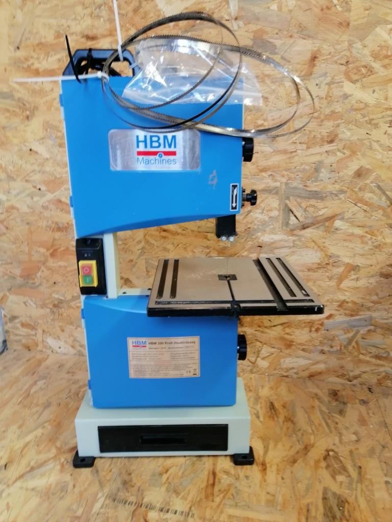 HBM houtlintzaagmachine, Ophalen, Gebruikt, Minder dan 600 watt, Lintzaag