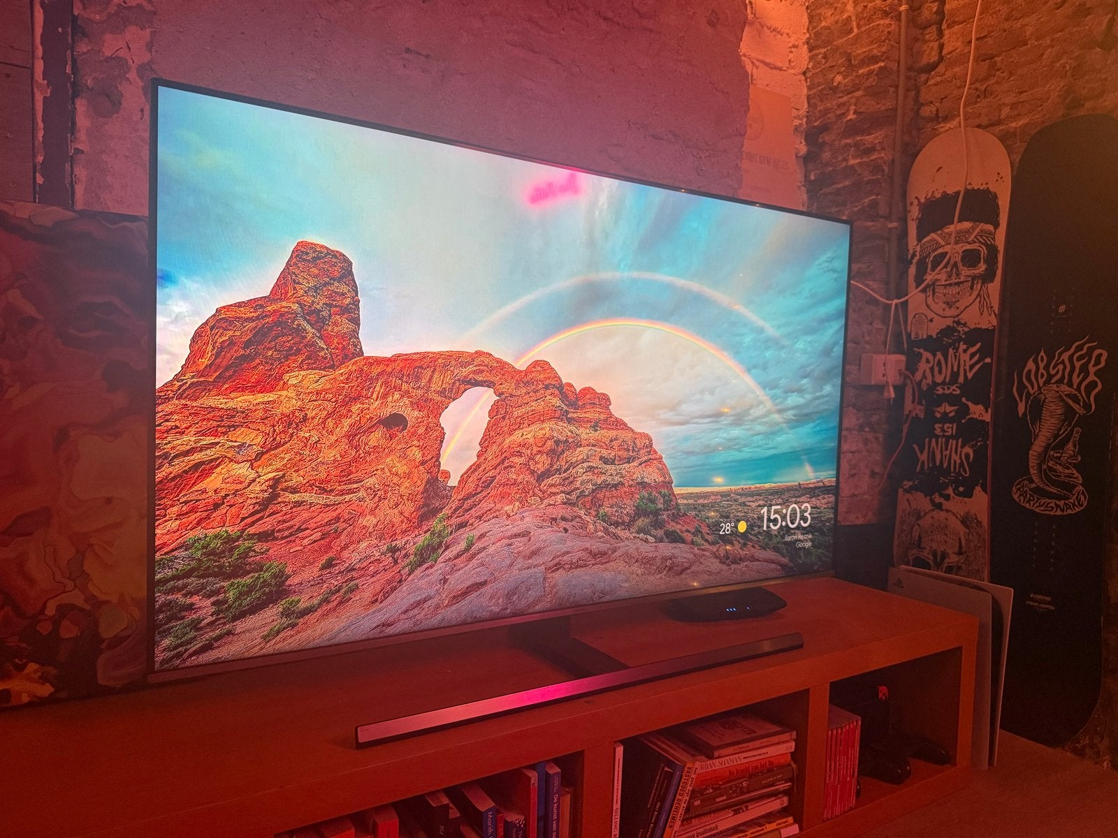 55” Samsung QLED Smart TV 4K UHD - Zo goed als nieuw, Ophalen, QLED, 50 Hz, Zo goed als nieuw