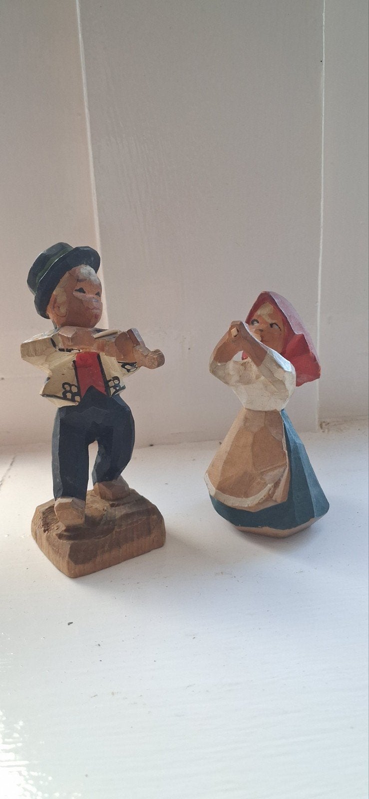 Mooie houten Henning beeldjes en duiventil met dieren, Ophalen of Verzenden, Gebruikt, Dier