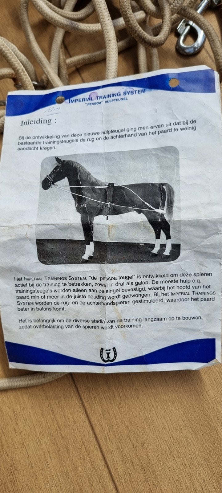 Pessoa hulpmiddel training, Ophalen of Verzenden, Gebruikt, Overige disciplines