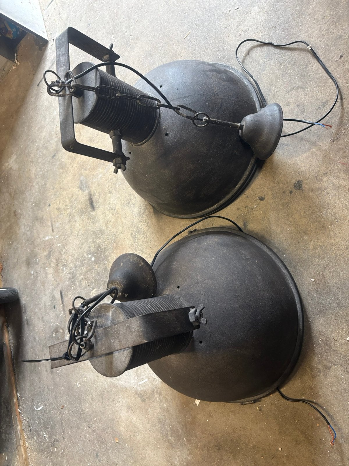 Industrie lampen, Ophalen, Gebruikt
