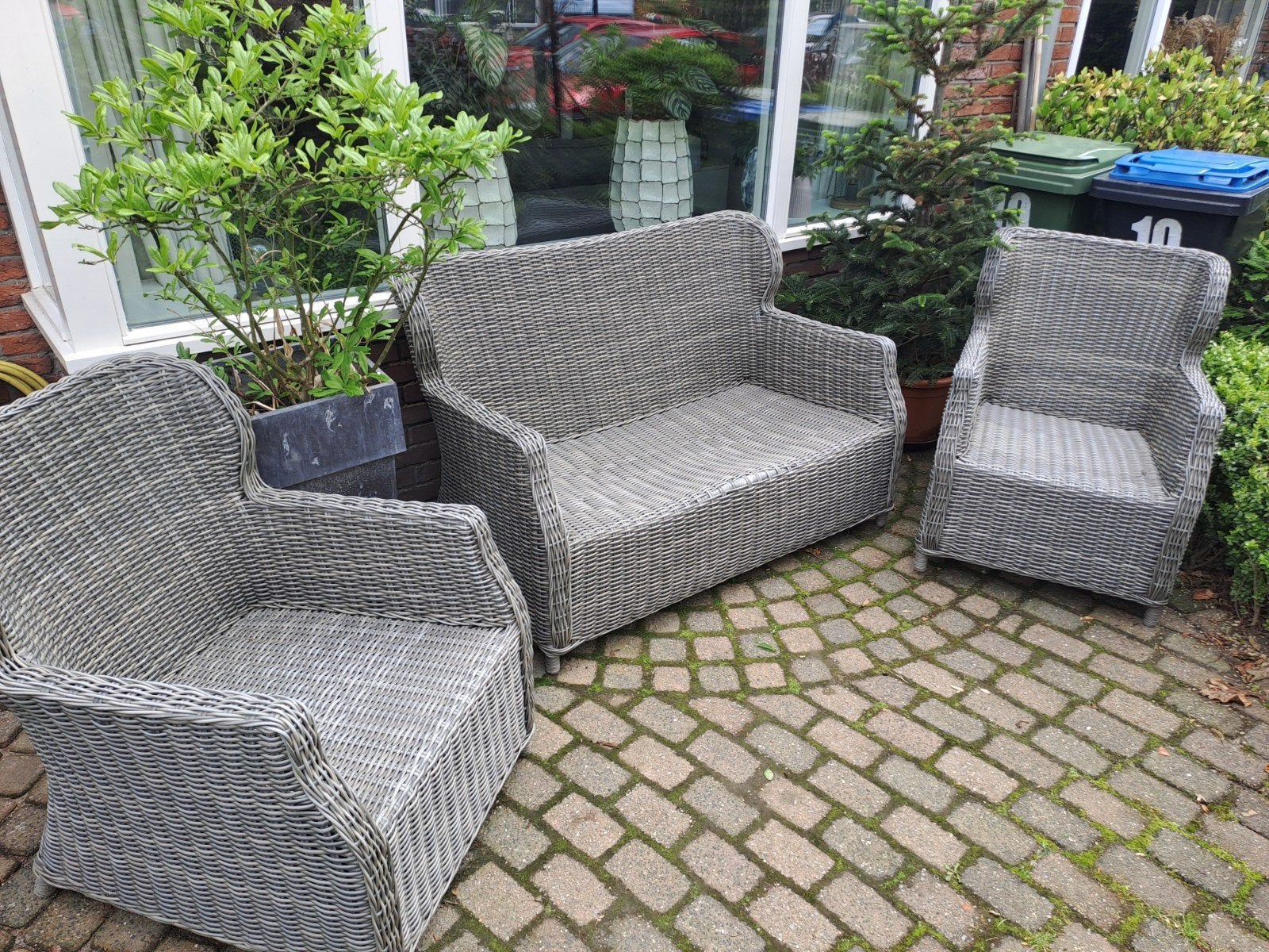 Leuke en vooral lekker zittende loungeset, Ophalen, Gebruikt
