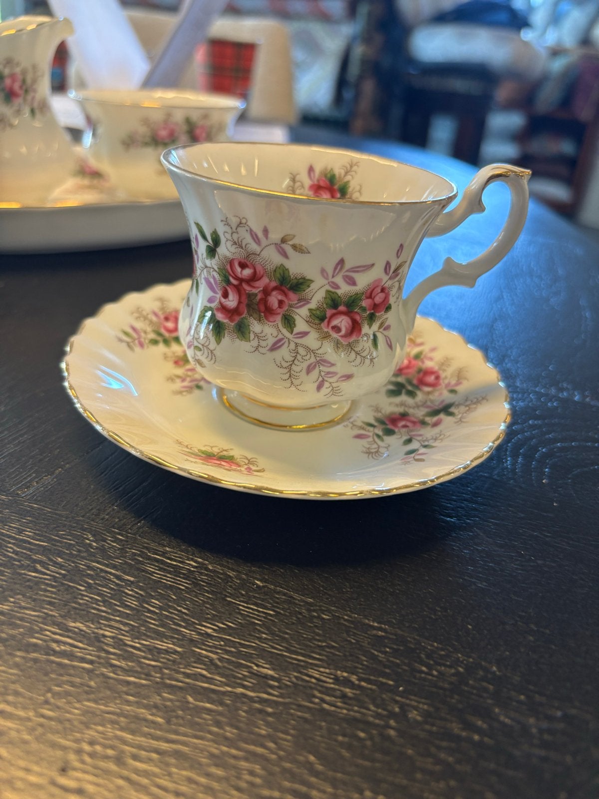 Vintage Royal Albert Maandbloem Kop en Schotel Collectie, Ophalen of Verzenden