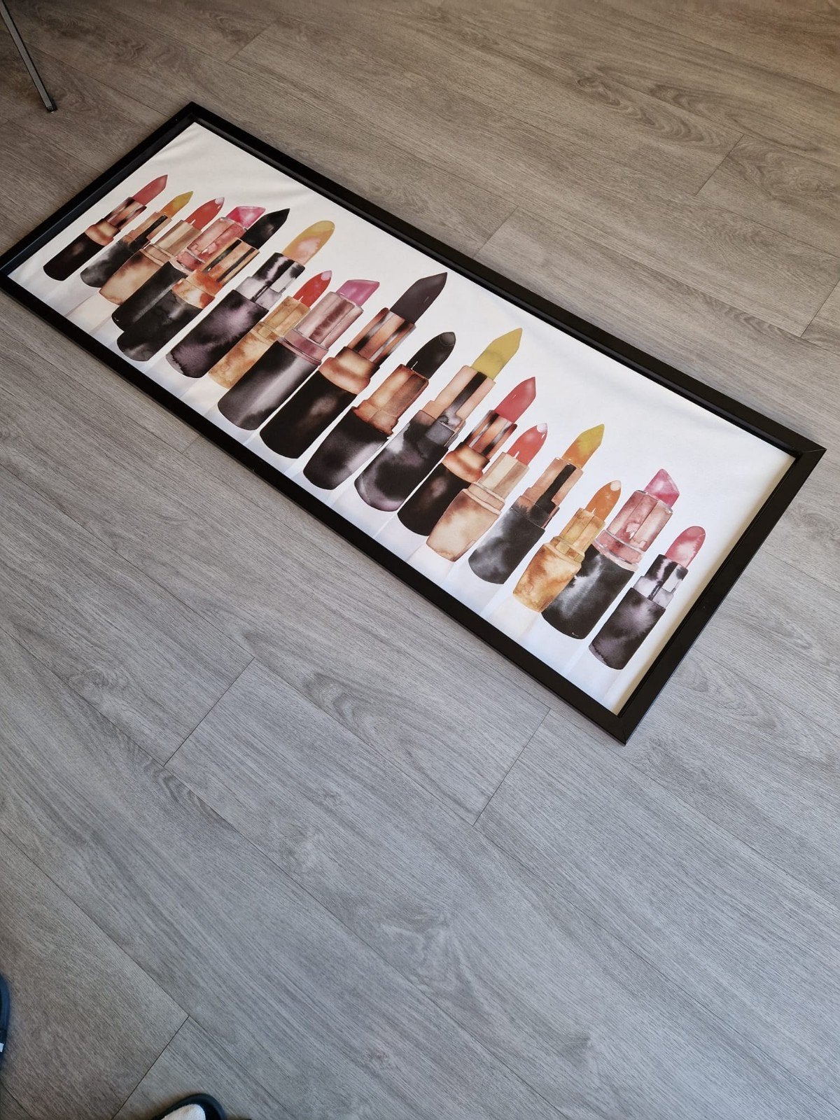Ikea Lijst met lippenstift print, Ophalen, Minder dan 50 cm, Gebruikt, Print