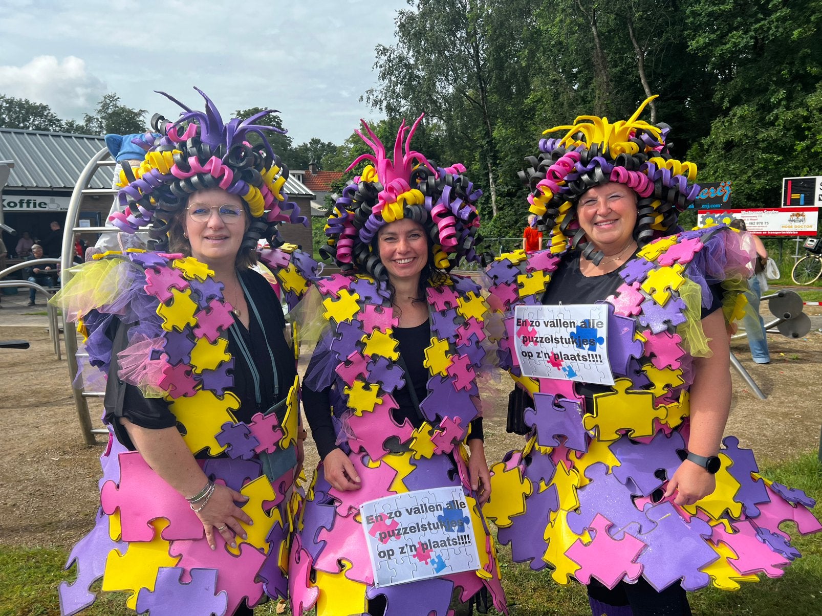 Loopgroep, Ophalen, Gedragen, Carnaval, Kleding