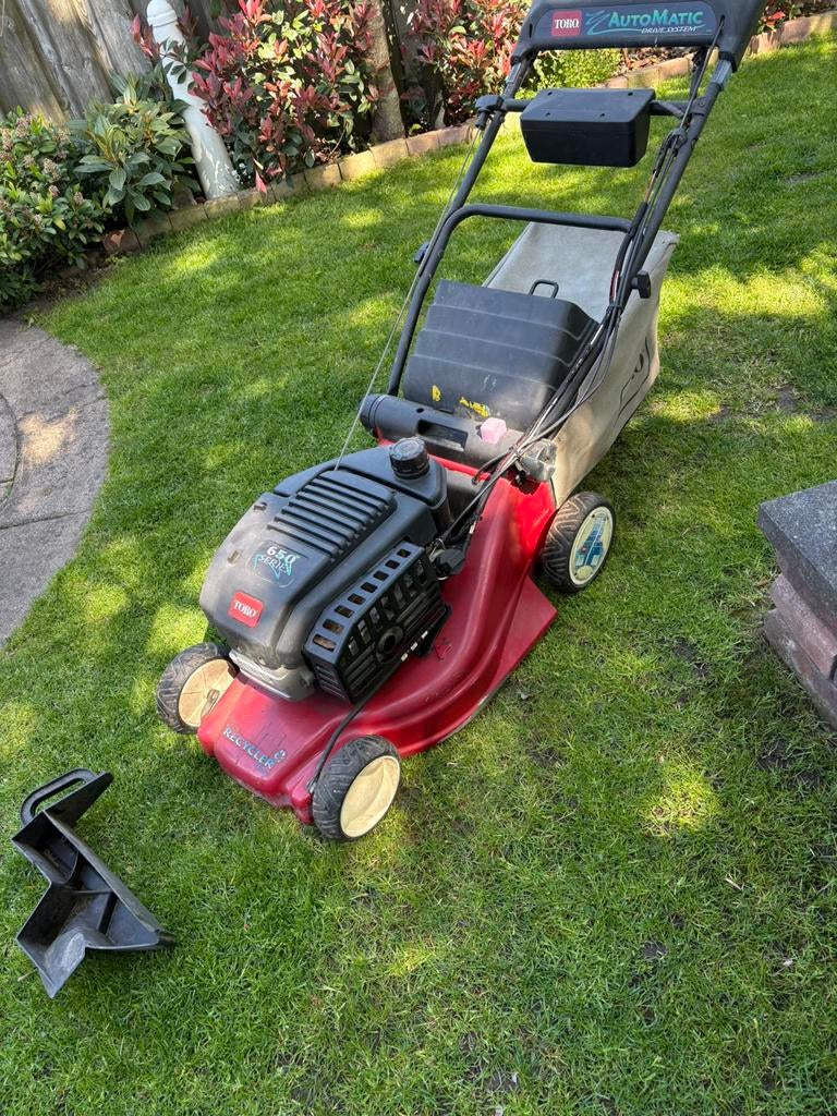 Toro benzine grasmaaier 650 serie, Tuin en Terras, Ophalen, Cirkelmaaier, Gebruikt, Mulchfunctie