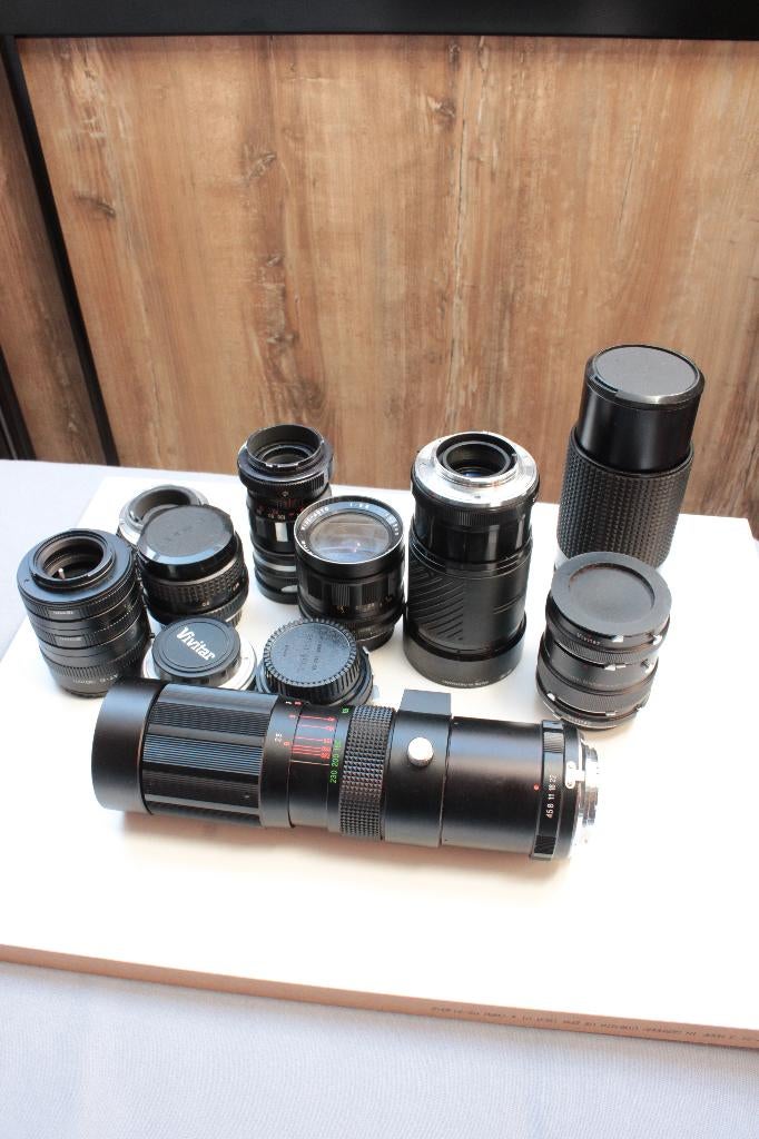 diverse camera lenzen, Ophalen of Verzenden, Gebruikt, Overige typen