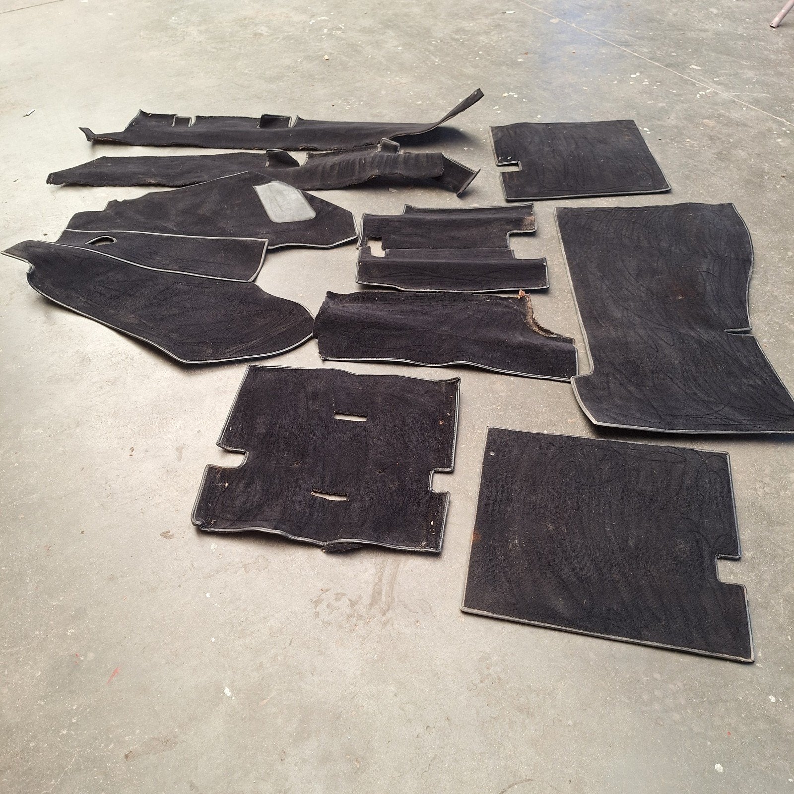 Vloerbekleding Mercedes W113 Pagode (niet compleet), Ophalen, Gebruikt, Mercedes-Benz