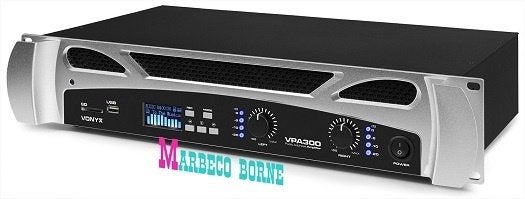 Versterker, Amplifier, USB,Bluetooth,SD,MP3, 2 x 150W VPA300, Muziek en Instrumenten, Info@marbeco.com, Vonyx, Nieuw, Overige instrumenten