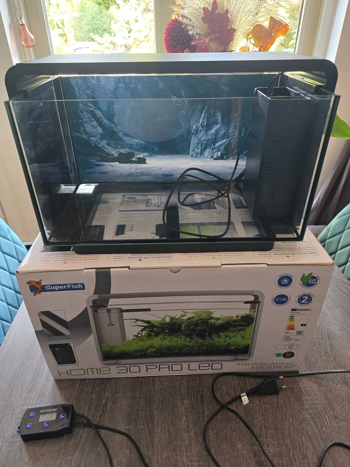 Superfish Home Pro Led, Ophalen of Verzenden, Zo goed als nieuw, Leeg aquarium