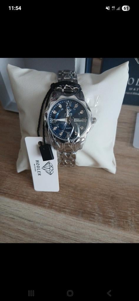 Hodler dames horloge zilver, Polshorloge, Nieuw, Ophalen, Overige merken