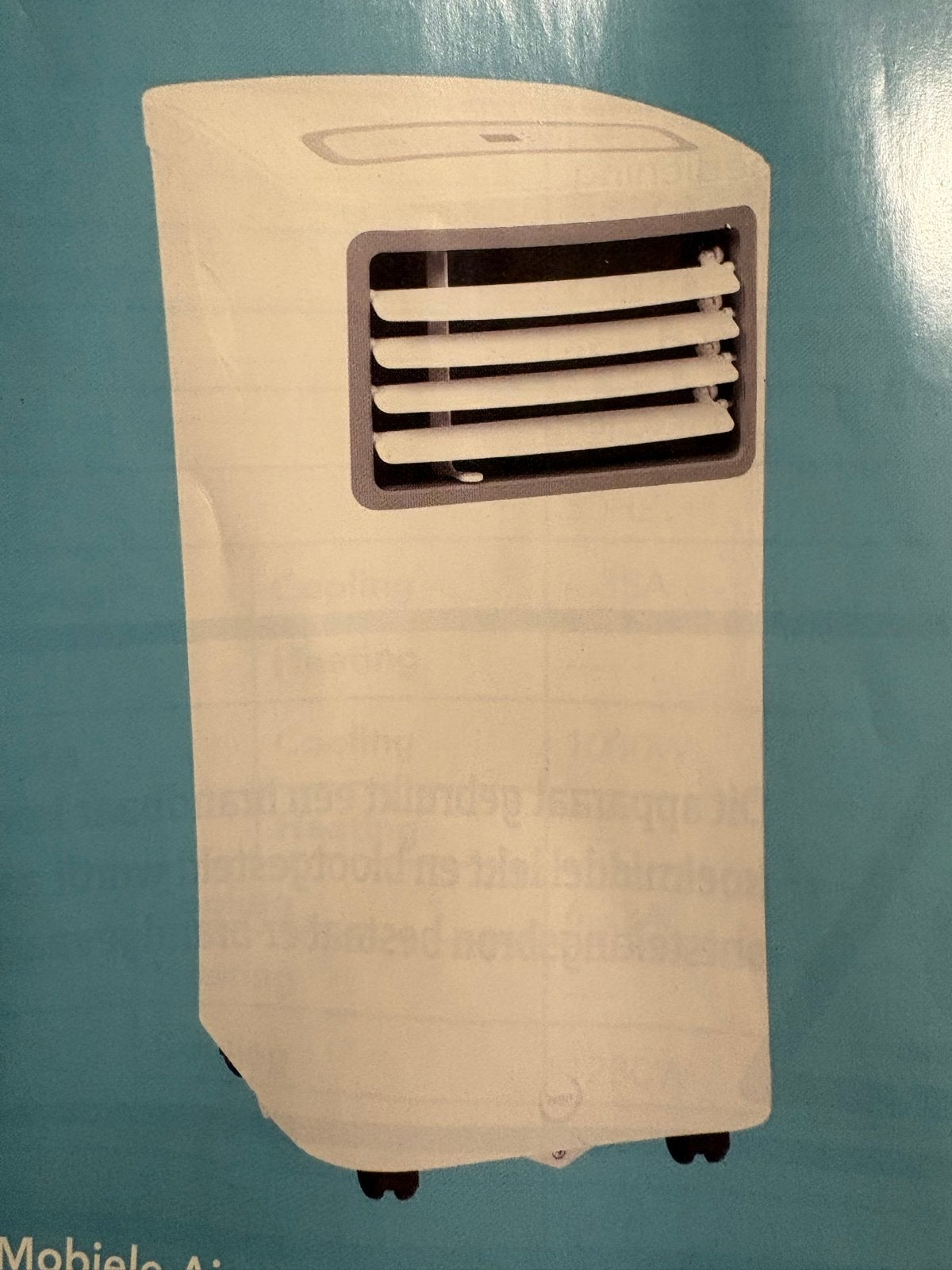 Mobiele airco Fuave ACS09K01 met Afstandsbediening, Witgoed en Apparatuur, Ophalen, Gebruikt, Minder dan 60 m³, 3 snelheden of meer