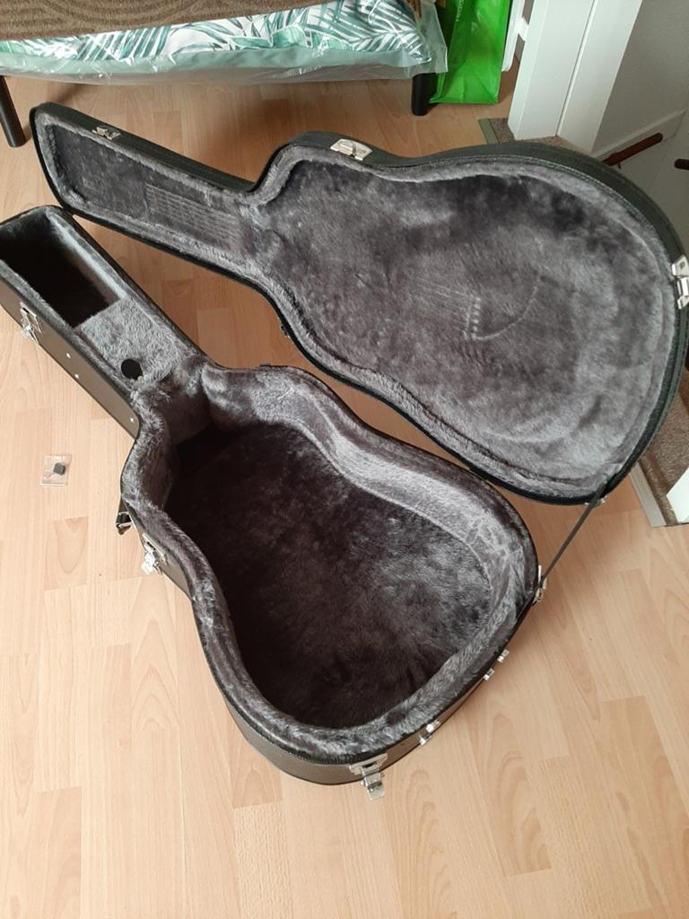 Nieuwe akoestische gitaar koffer met sleutel, Ophalen, Nieuw