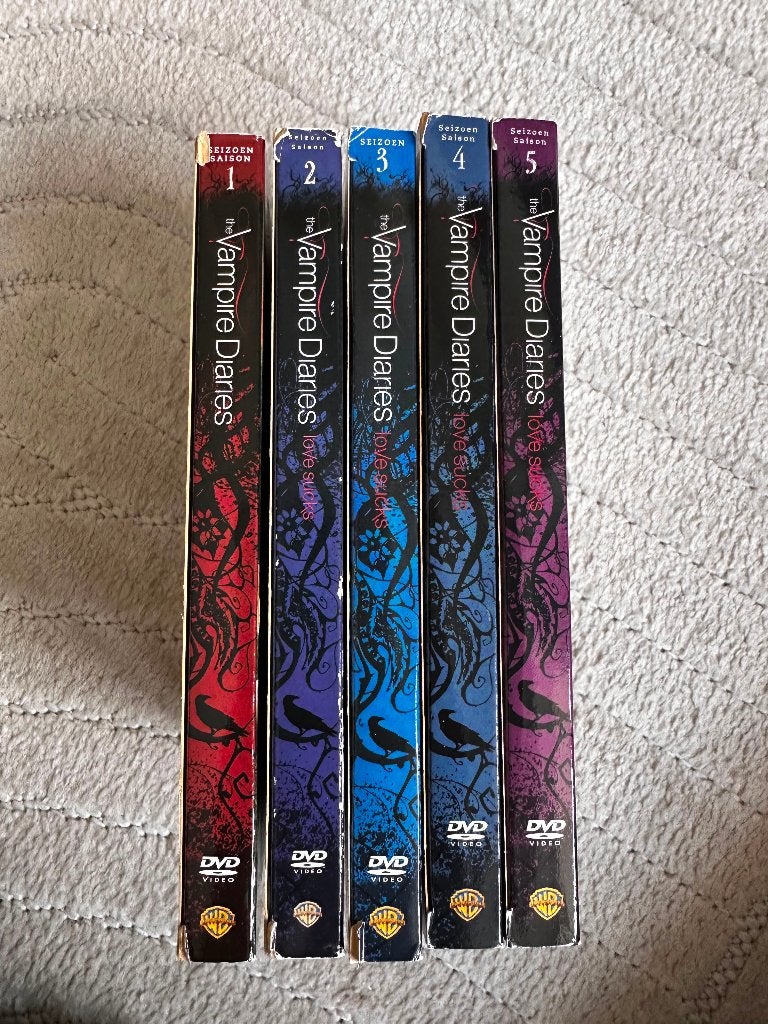 DVD Box Vampire Diaries seizoen 1 t/m 5, Cd's en Dvd's, Dvd's | Avontuur, Vanaf 12 jaar, Ophalen of Verzenden, Gebruikt
