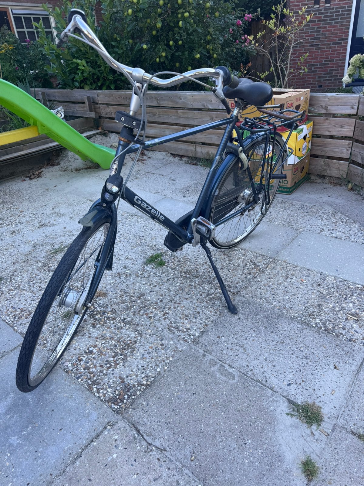 28” Gazelle herenfiets. (Opknapper), Fietsen en Brommers, Fietsen | Heren | Herenfietsen, Gebruikt, Versnellingen, Ophalen of Verzenden
