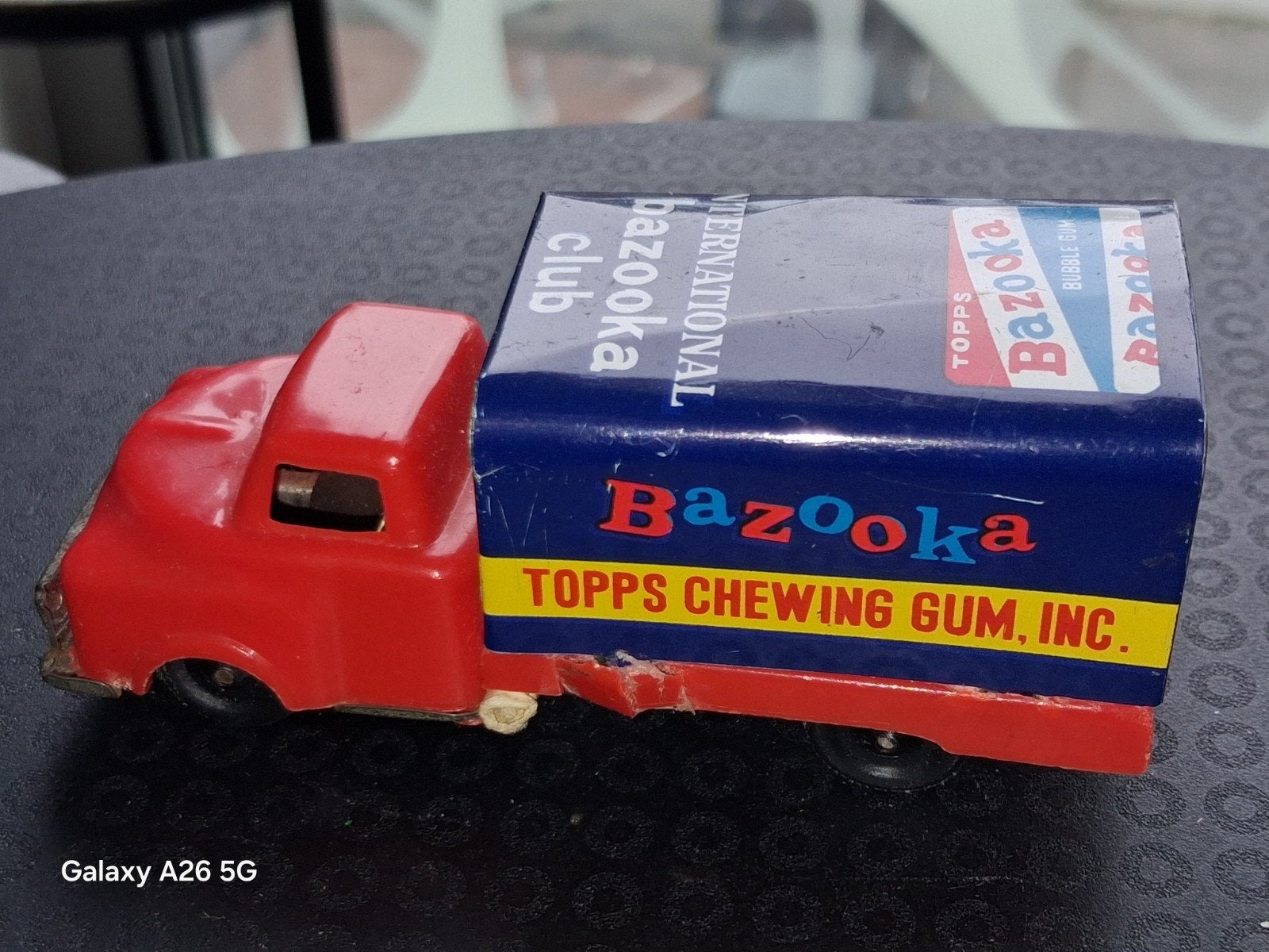 Vintage Bazooka kauwgom vrachtwagen speelgoed, Ophalen of Verzenden, Gebruikt