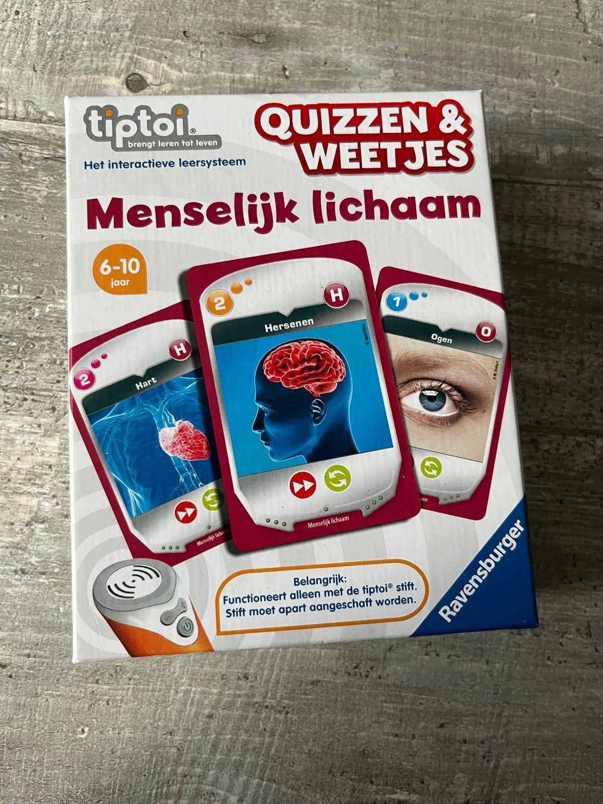 Tiptoi quizzen & weetjes Menselijk lichaam, Kinderen en Baby's, Ophalen of Verzenden, Zo goed als nieuw