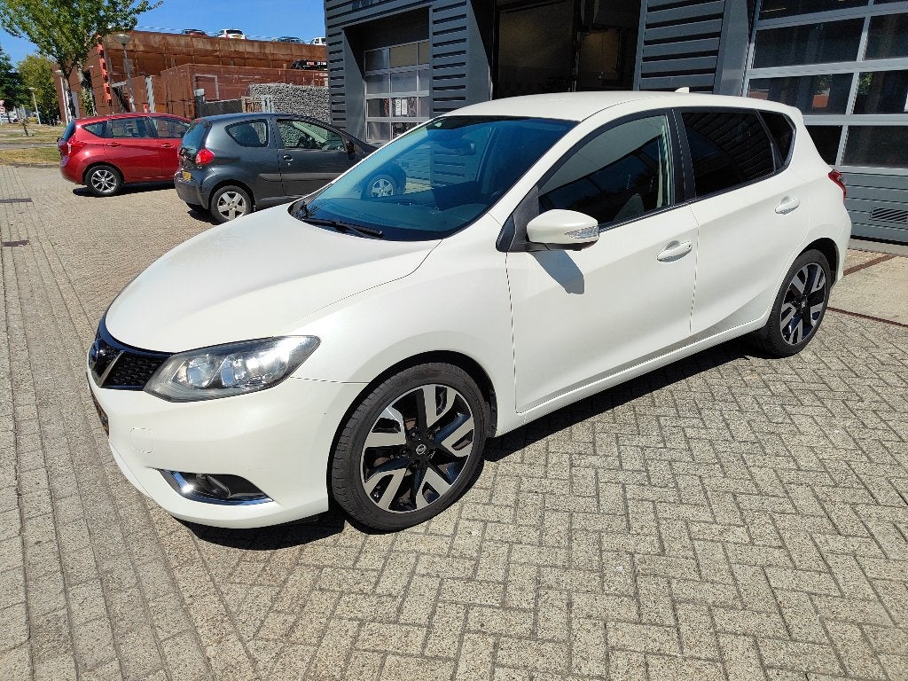 Nissan Pulsar 1.2 Dig-t 115pk Tekna 2017 Pearl White, Wit, 1180 kg, 115 pk, Particulier