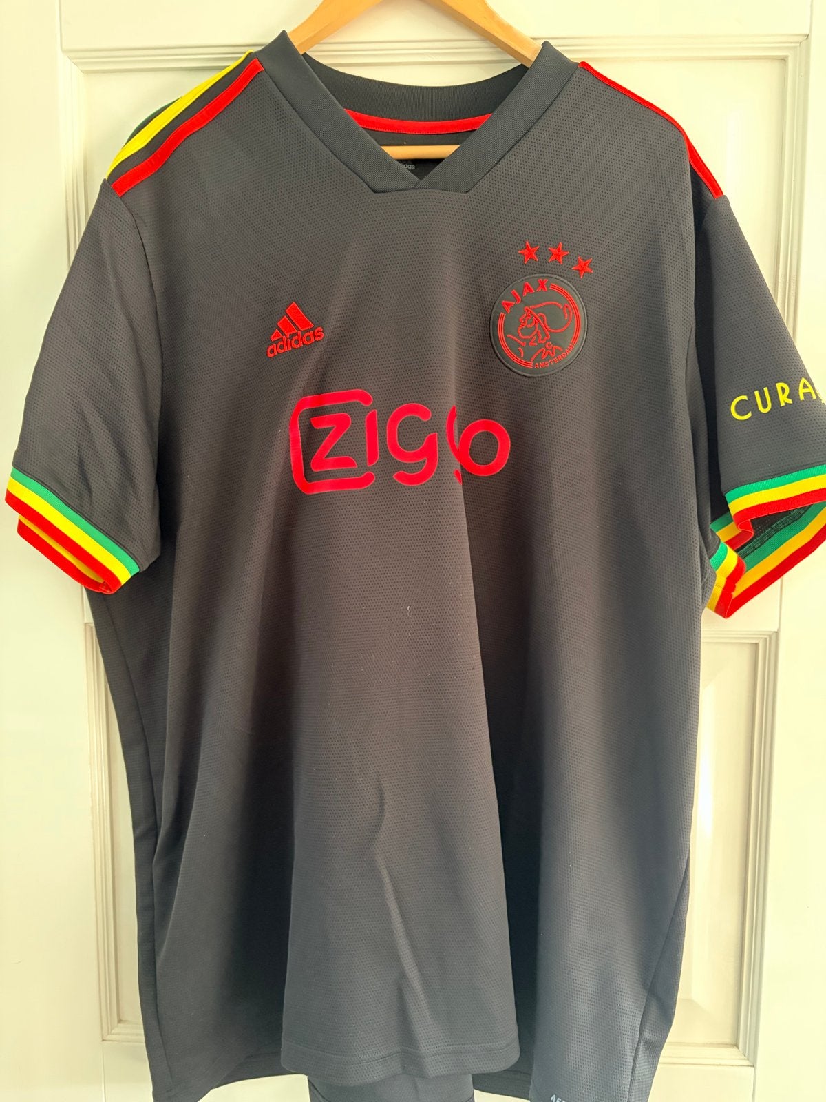 Ajax uitshirt 2021/2022 3XL Bob Marley editie, Groter dan maat XL, Ophalen of Verzenden, Zo goed als nieuw, Shirt