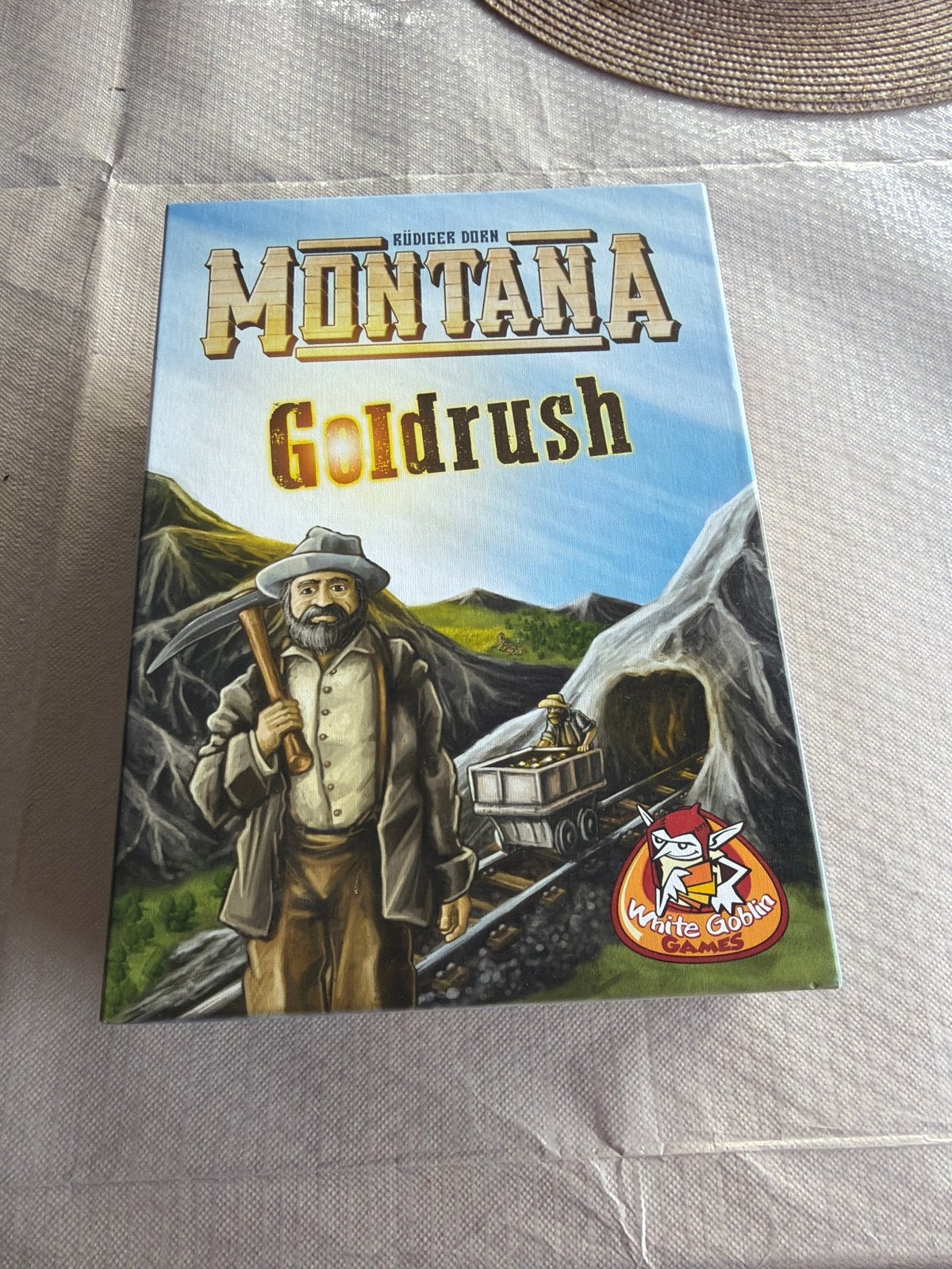 Montana Goldrush Bordspel uitbreiding - Zo goed als nieuw, Drie of vier spelers, Ophalen of Verzenden, Zo goed als nieuw