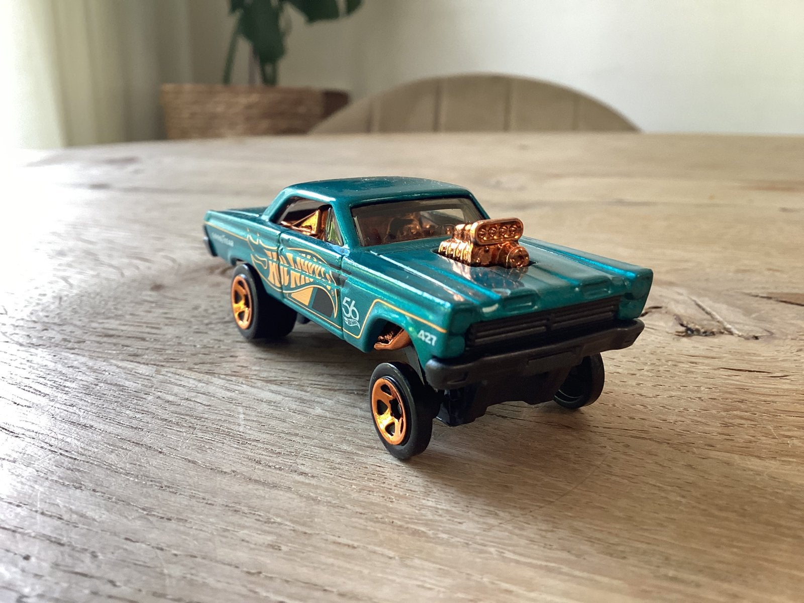 Hot Wheels ’65 Mercury Comet Cyclone Gasser 56th Anniversary, Ophalen of Verzenden, Zo goed als nieuw, Auto
