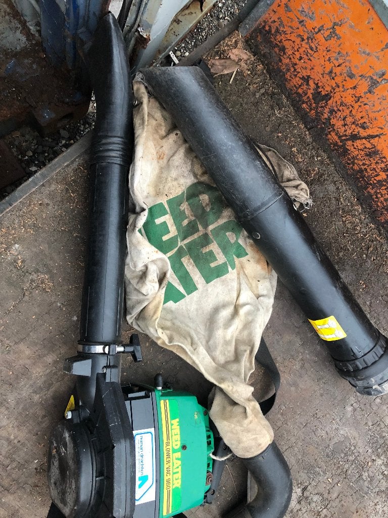 Bladblazer / Bladzuiger, Ophalen, Gebruikt, Benzine, Weed Eater
