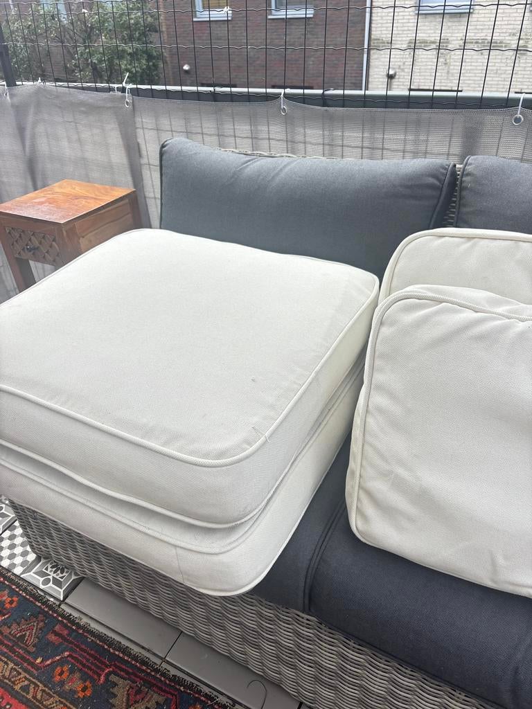 Ikea jarpon/duvholmen 3 zitkussen en 3 rugkussens, Tuin en Terras, Tuinsets en Loungesets, Ophalen of Verzenden, Zo goed als nieuw