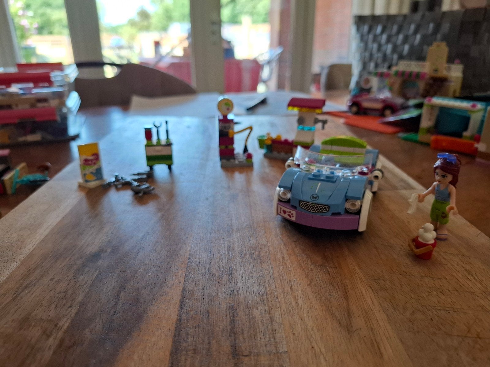 LEGO Friends 41091 Mia's Sportwagen, Gebruikt, Lego, Friends, Ophalen of Verzenden