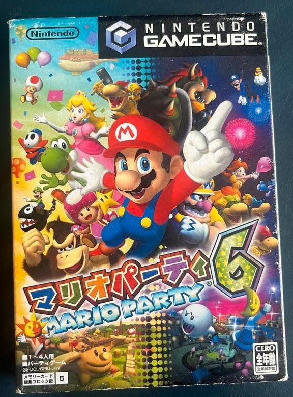Mario party 6 japans, Spelcomputers en Games, Games | Nintendo GameCube, 3 spelers of meer, Ophalen of Verzenden, Zo goed als nieuw