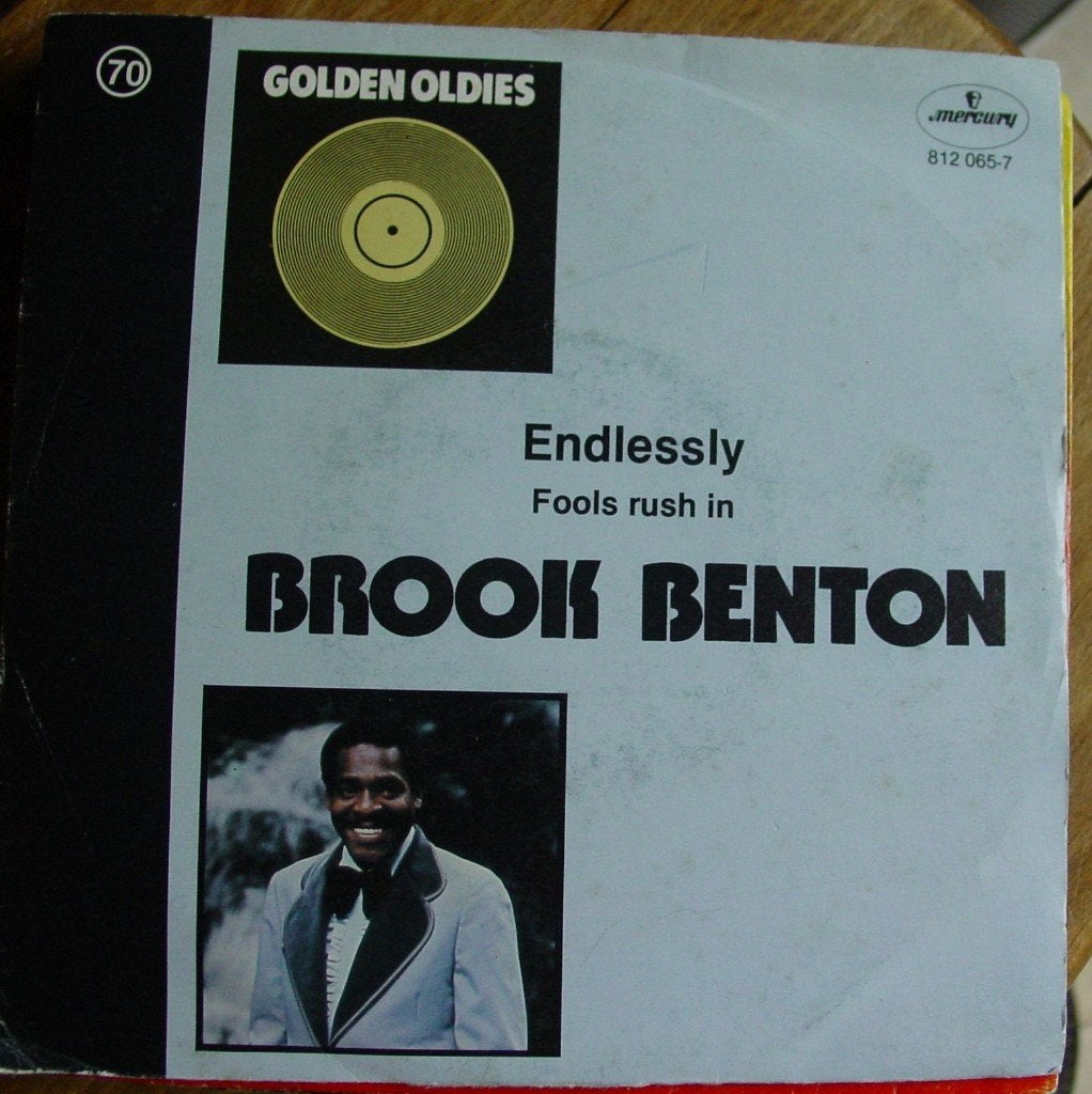45T 7INCH VINYL SINGLE BROOK BENTON, Ophalen of Verzenden, Zo goed als nieuw, Pop