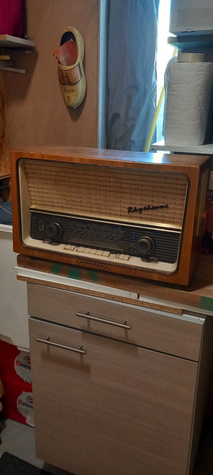 Vintage Telefunken Radio - Rhythmus - Jaren '50, Ophalen, Gebruikt, Radio
