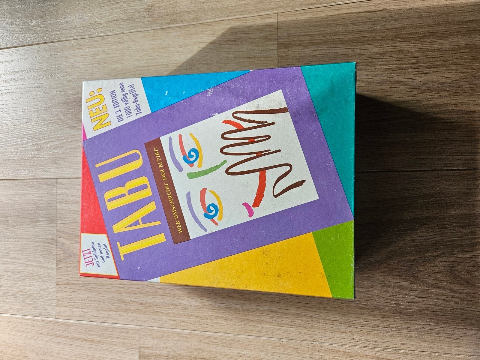 Tabu Gezelschapsspel - De 3e Editie, Drie of vier spelers, Ophalen of Verzenden, Zo goed als nieuw, Hasbro