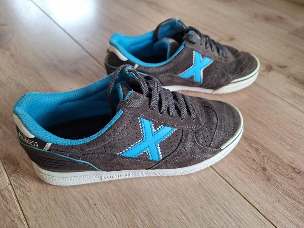 Munich schoen blauw bruin mt 36, Ophalen of Verzenden, Gebruikt, Overige typen