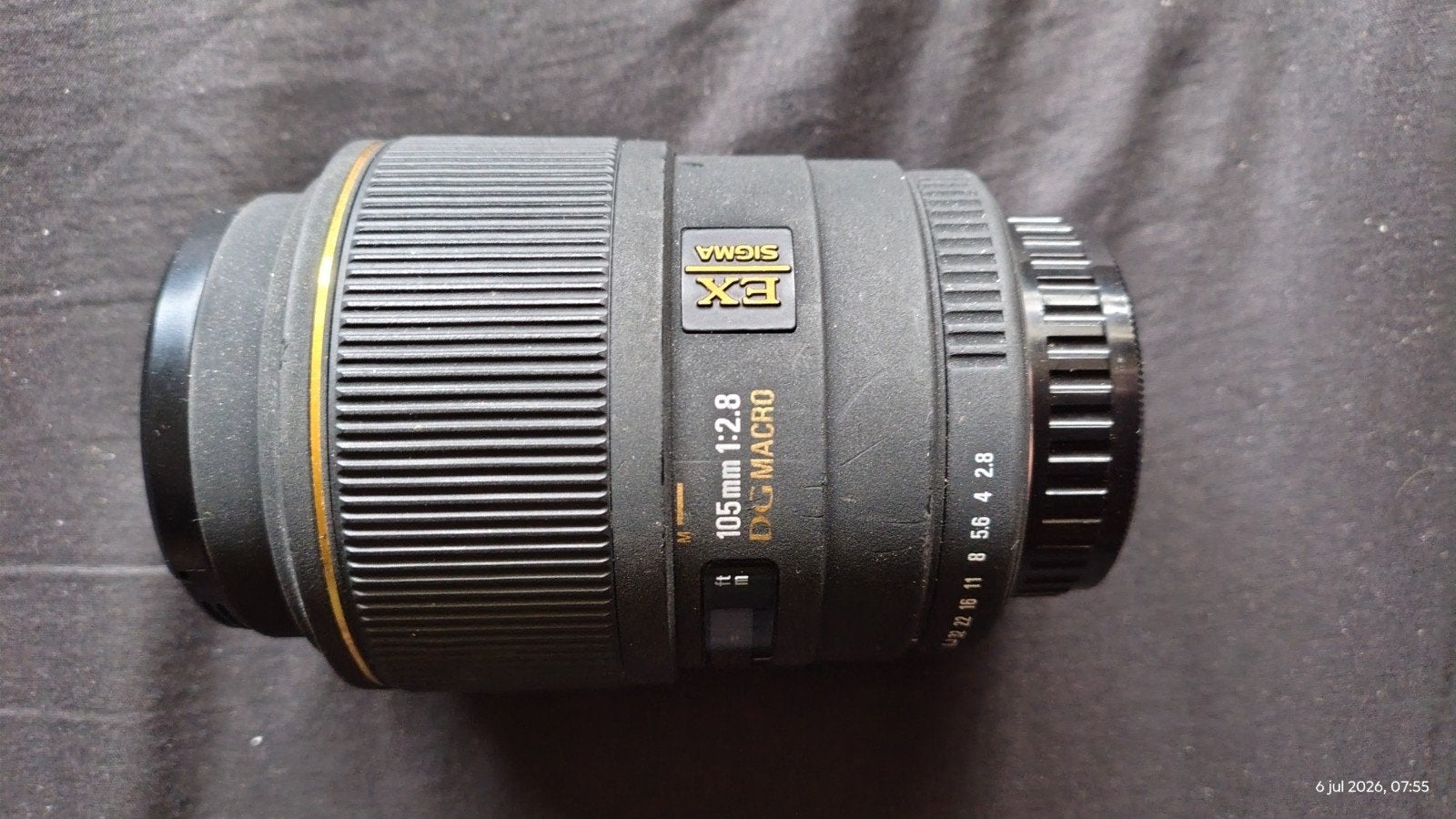 Sigma EX 105 mm. F 2.8 macro Pentax, Audio, Tv en Foto, Fotografie | Lenzen en Objectieven, Sigma, Ophalen of Verzenden, Pentax K-mount