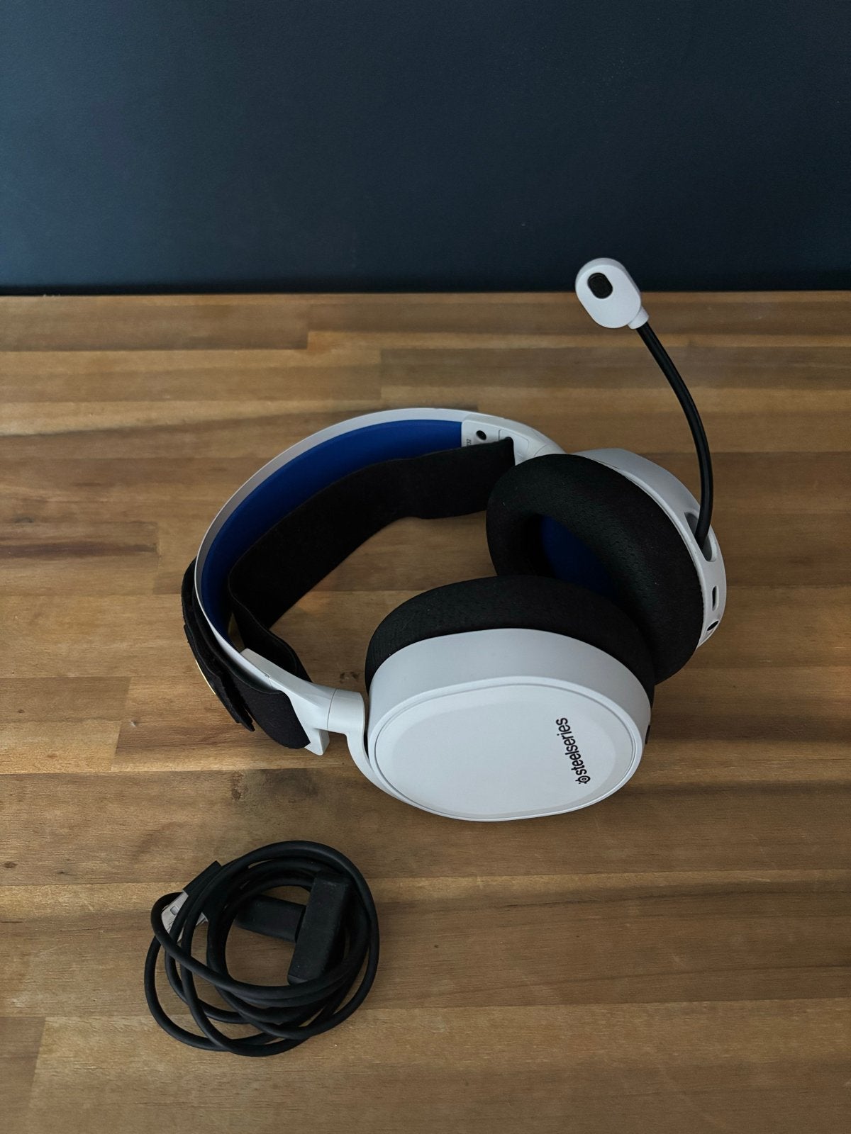 SteelSeries Arctis 7p+ Gaming Headset - Wit, Ophalen of Verzenden, Zo goed als nieuw, Over oor (circumaural), Draadloos