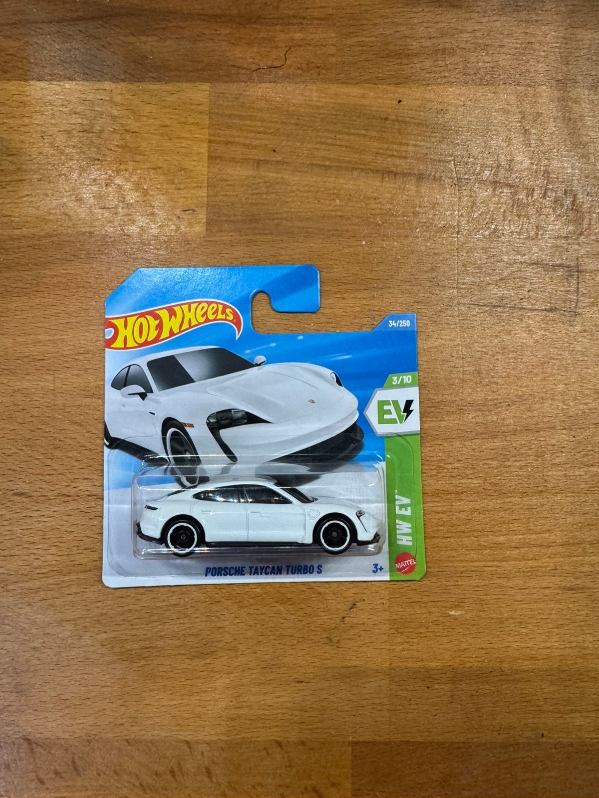 Hotwheels Porsche Taycan Turbo S, Hobby en Vrije tijd, Ophalen of Verzenden, Zo goed als nieuw, Auto