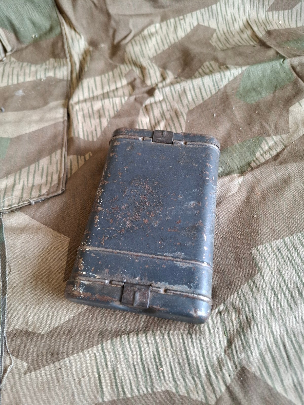 WO2 Duitse K98 schoonmaakset 1940 doosje, Verzamelen, Ophalen of Verzenden, Duitsland